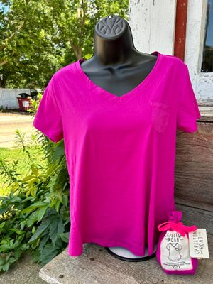 Rose Violet V-Tee In a Bag
