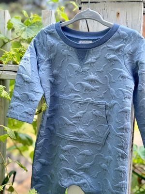 Quilted Dino One Piece