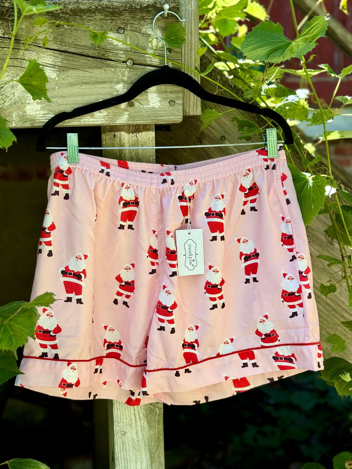 Santa Pink Shorts