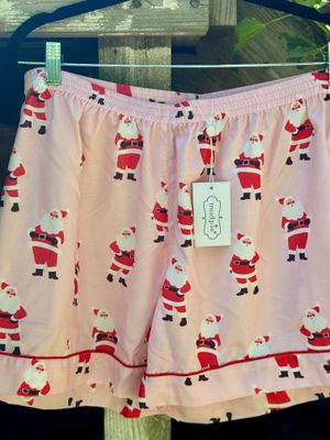 Santa Pink Shorts