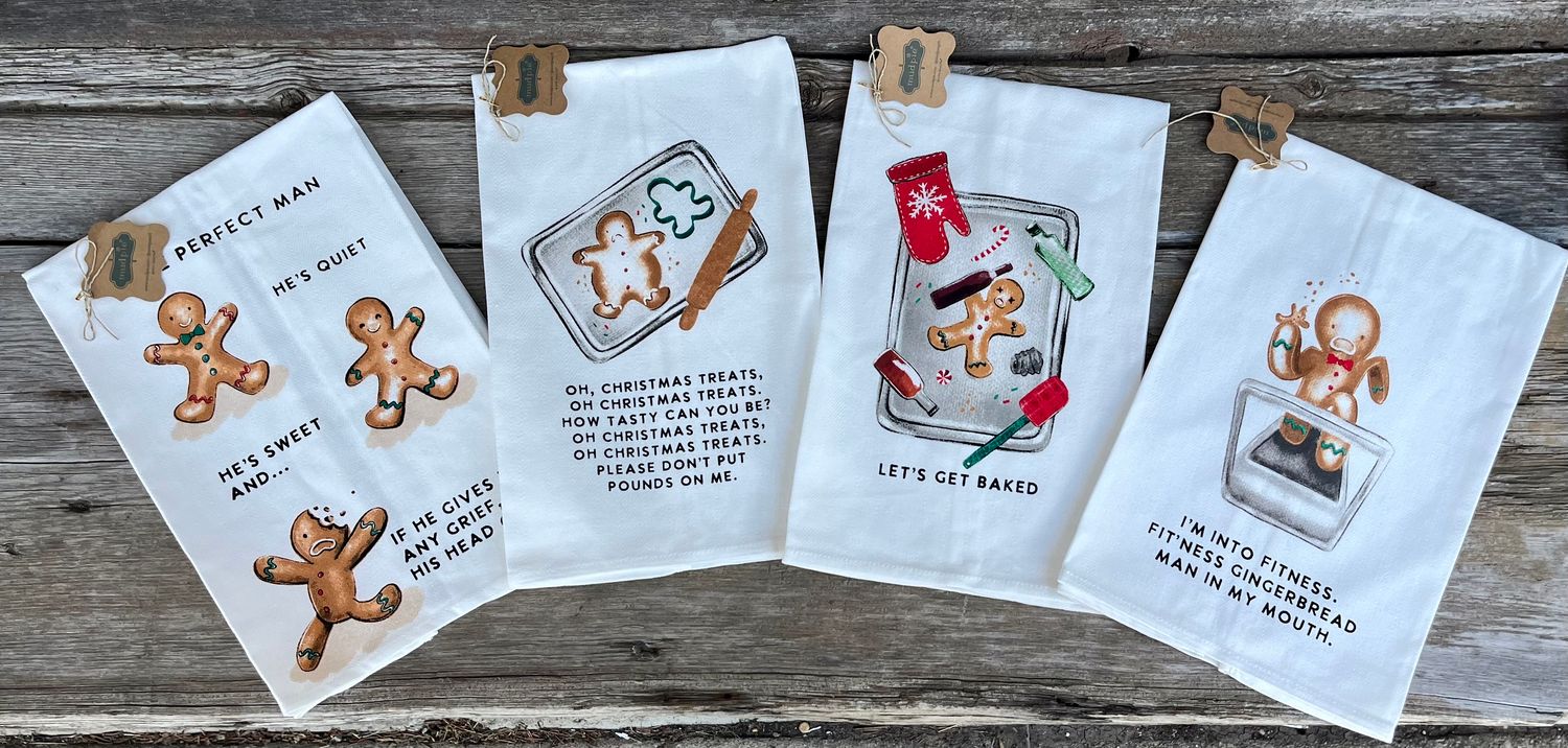 Ginger Bread Man Towel 