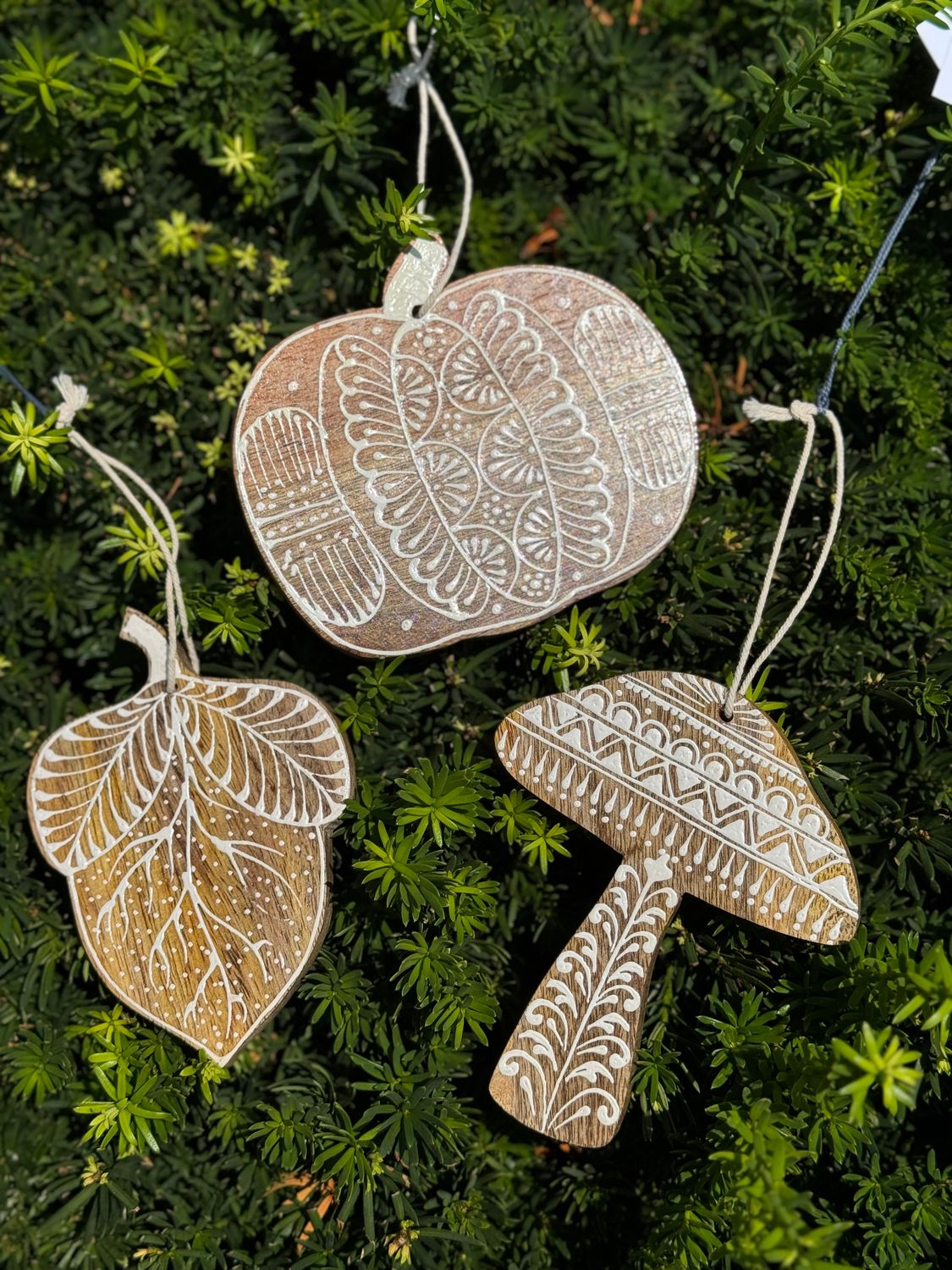 Hand Painted Fall Ornaments