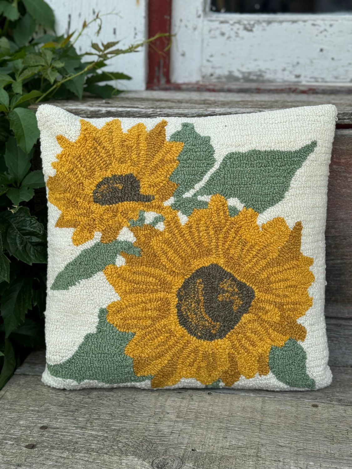 Sunflower Pillow 18&quot;x18&quot;