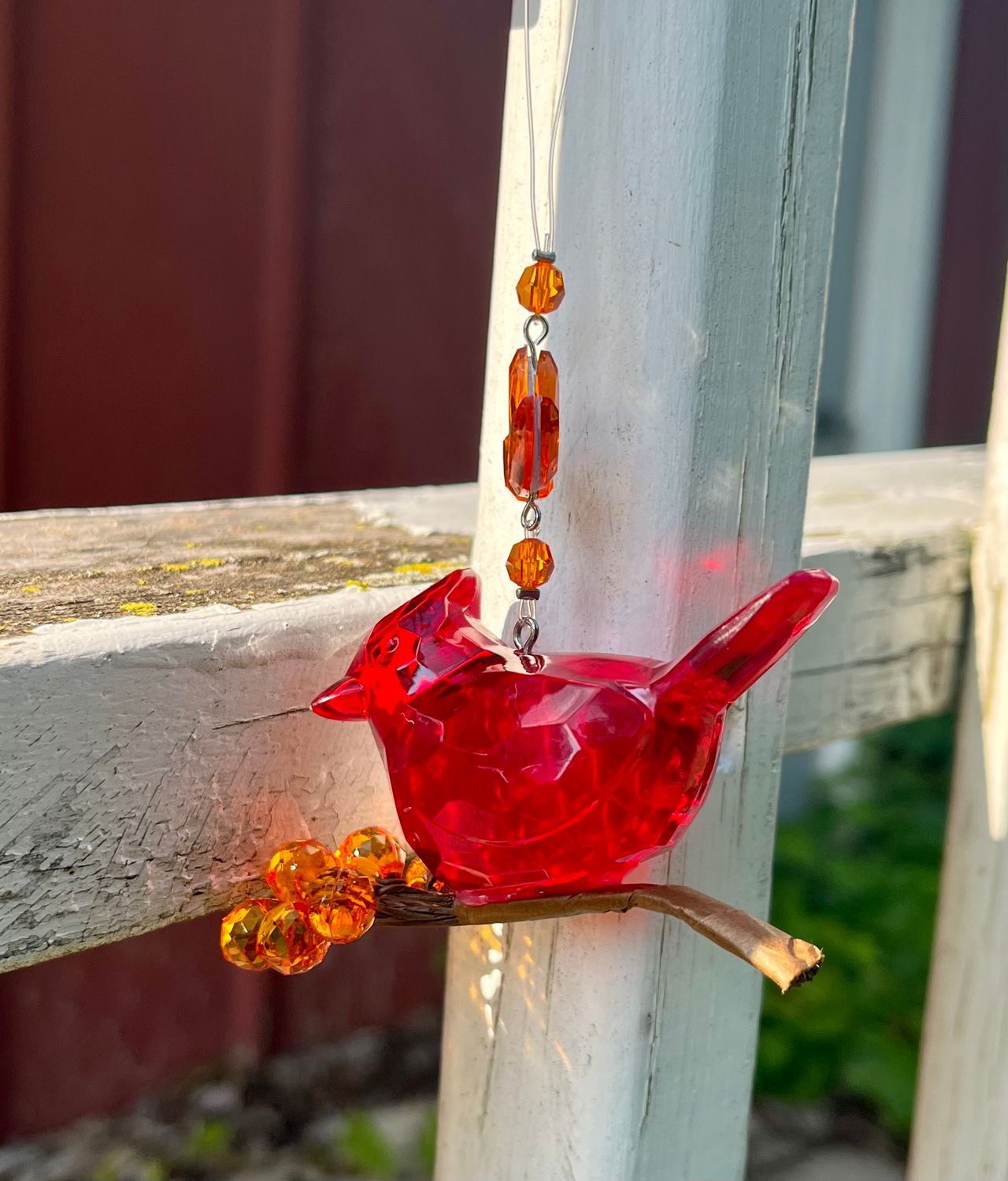 Autumn Cardinal Ornament
