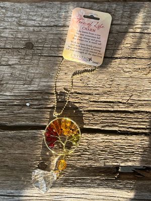 Autumn Tree Of Life Charm