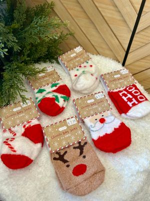 Christmas 0-6 Month Baby Socks