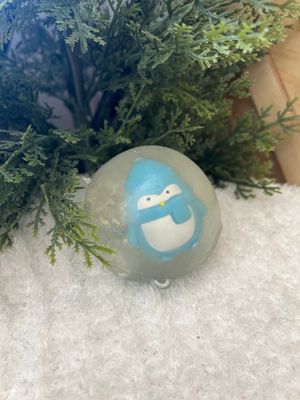 Sparkly Penguin Squishie Ball