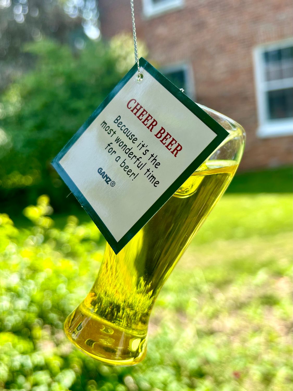 Cheers Beer Glass Ornament