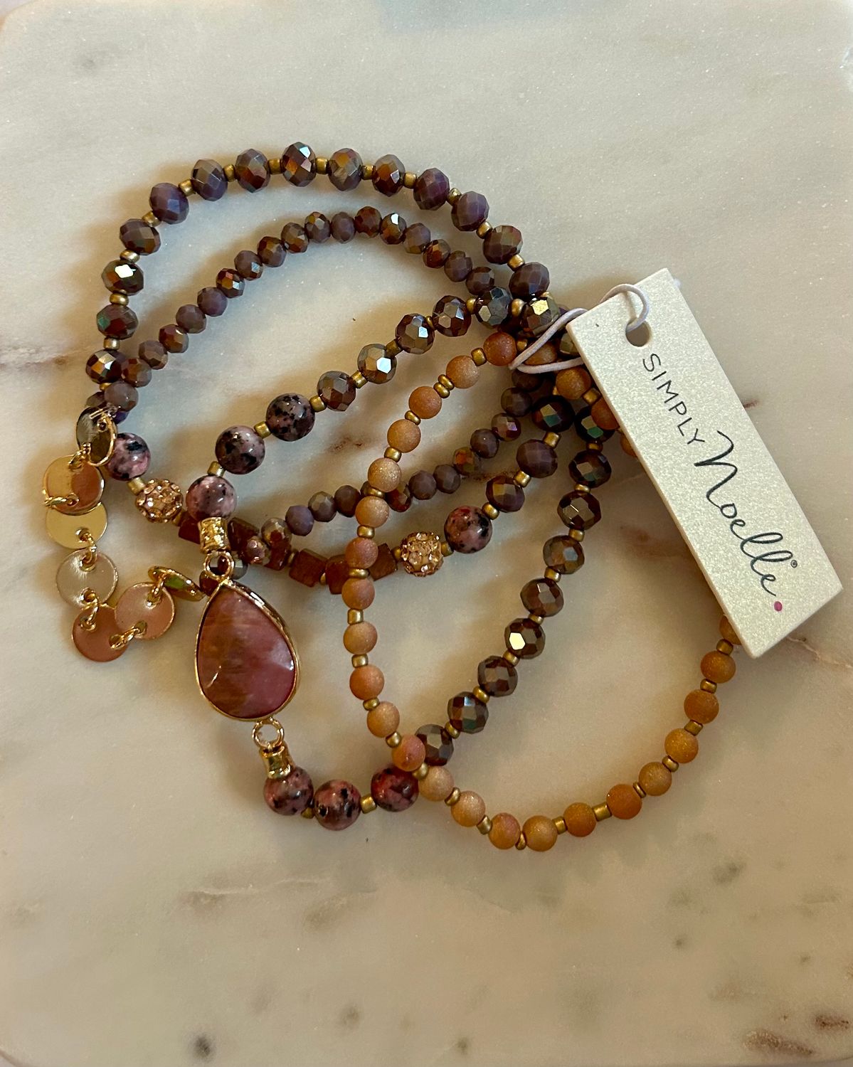 Teardrop 4 Bracelet Set
