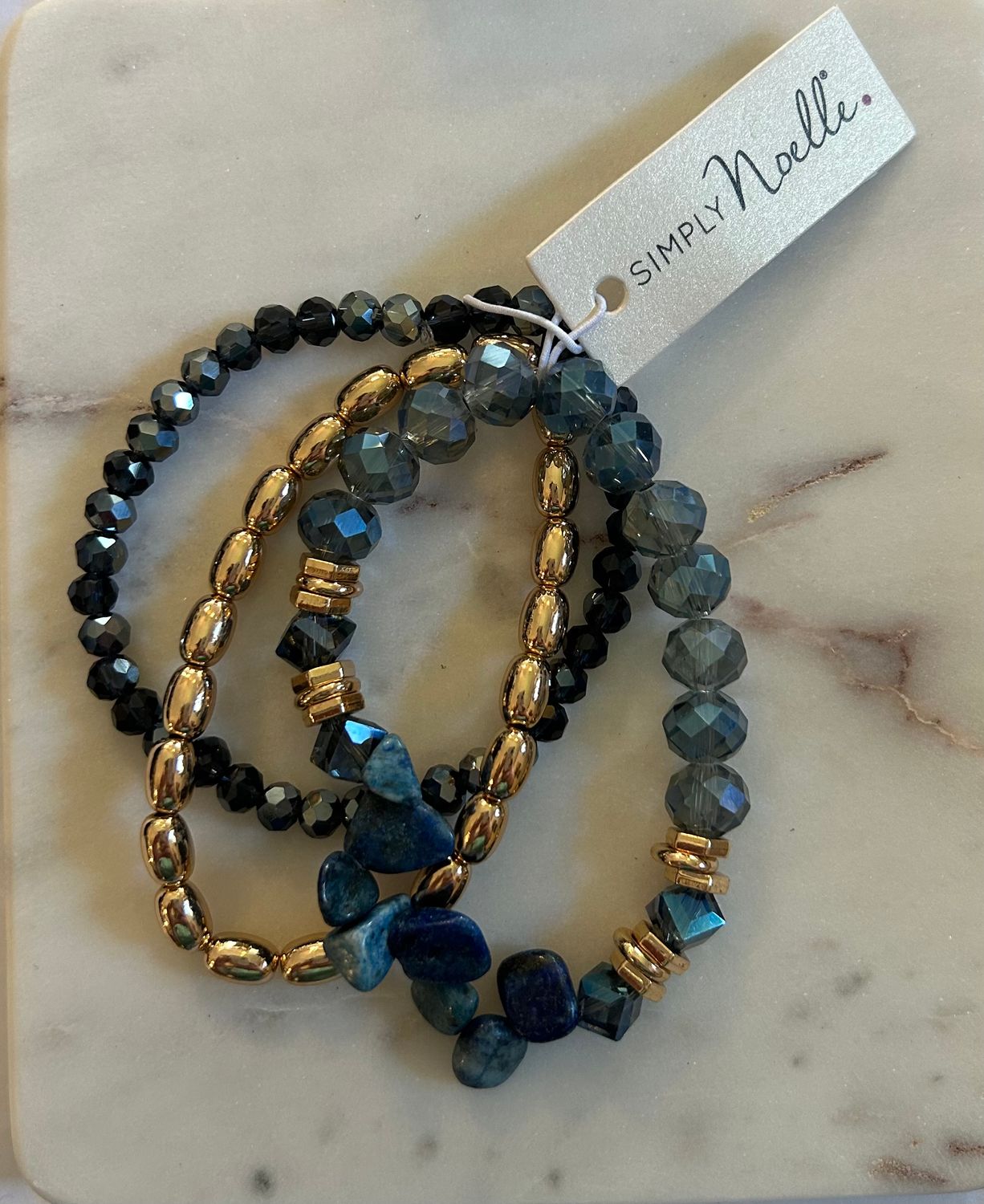 Stone 3 Set Bracelets