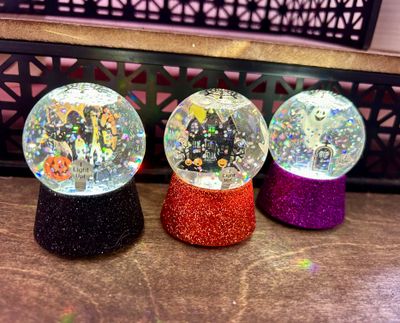 Halloween Snowglobes