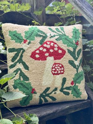 Mushroom 18x18" Pillow