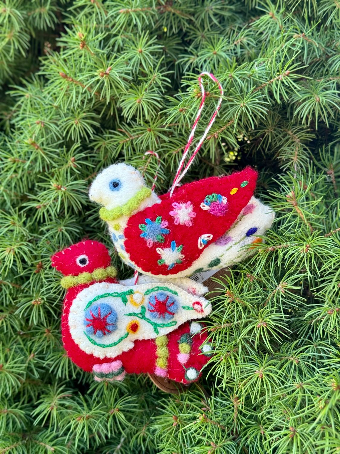 Bird Wool Ornament