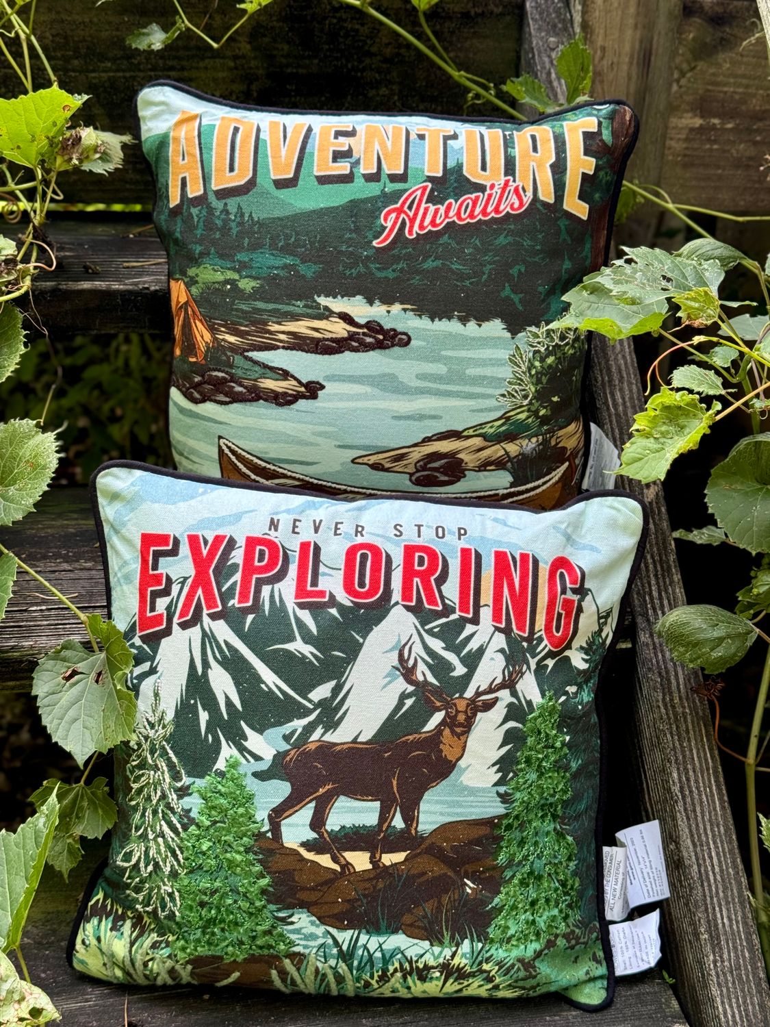 Woven Outdoor Pillow 14x14&quot;