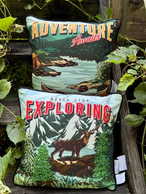 Woven Outdoor Pillow 14x14&quot;