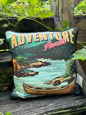 Woven Outdoor Pillow 14x14"