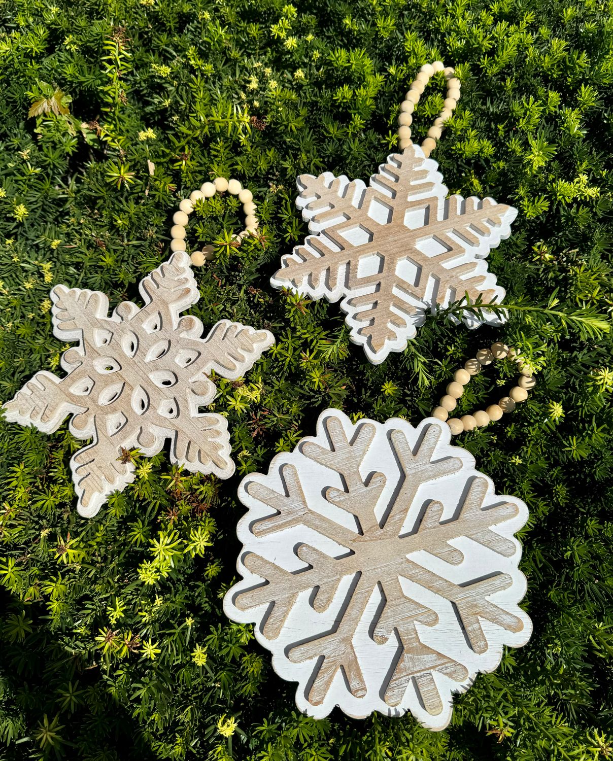 Layered Snowflake Wall Decor