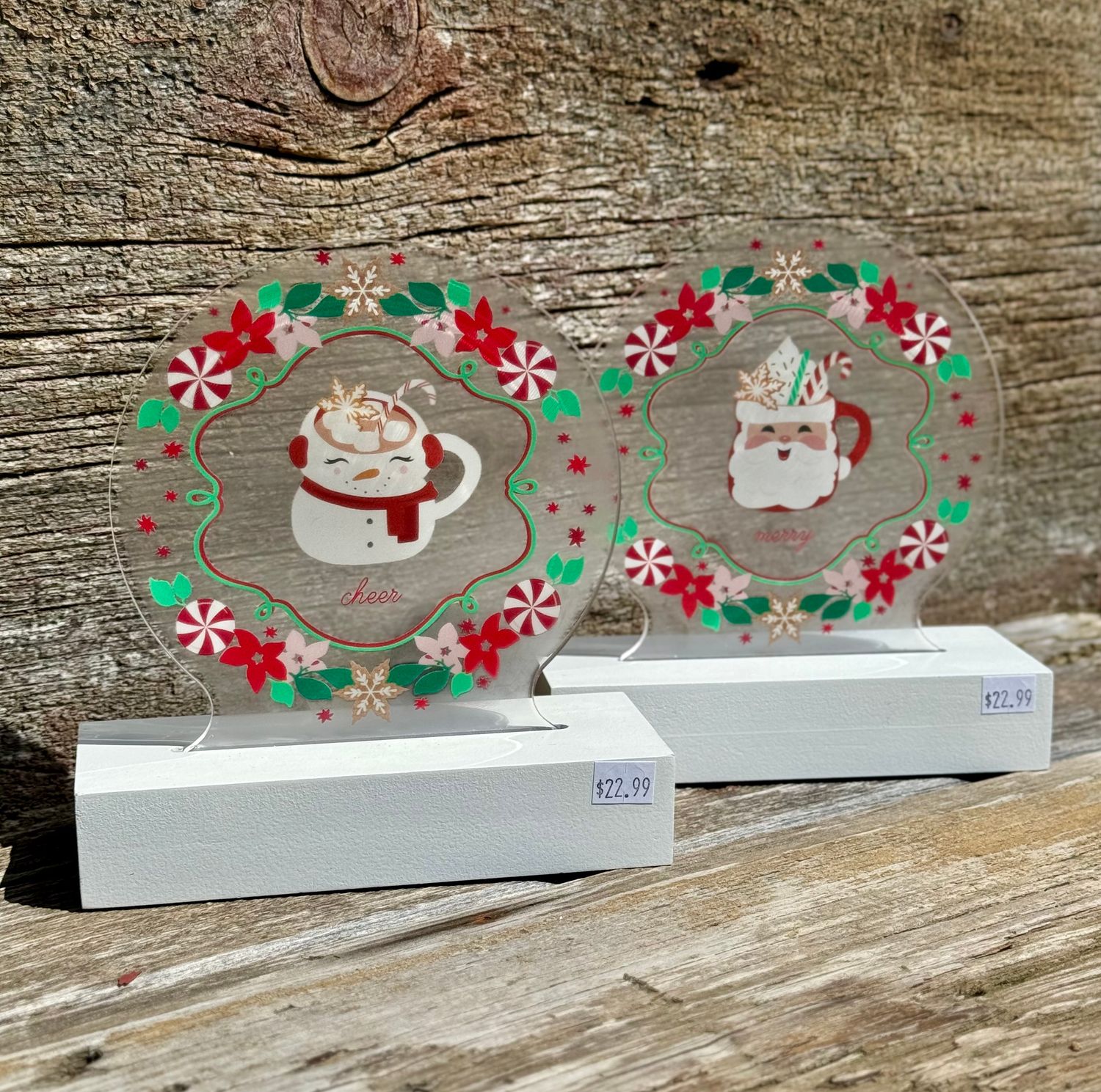Light Up Christmas Sign
