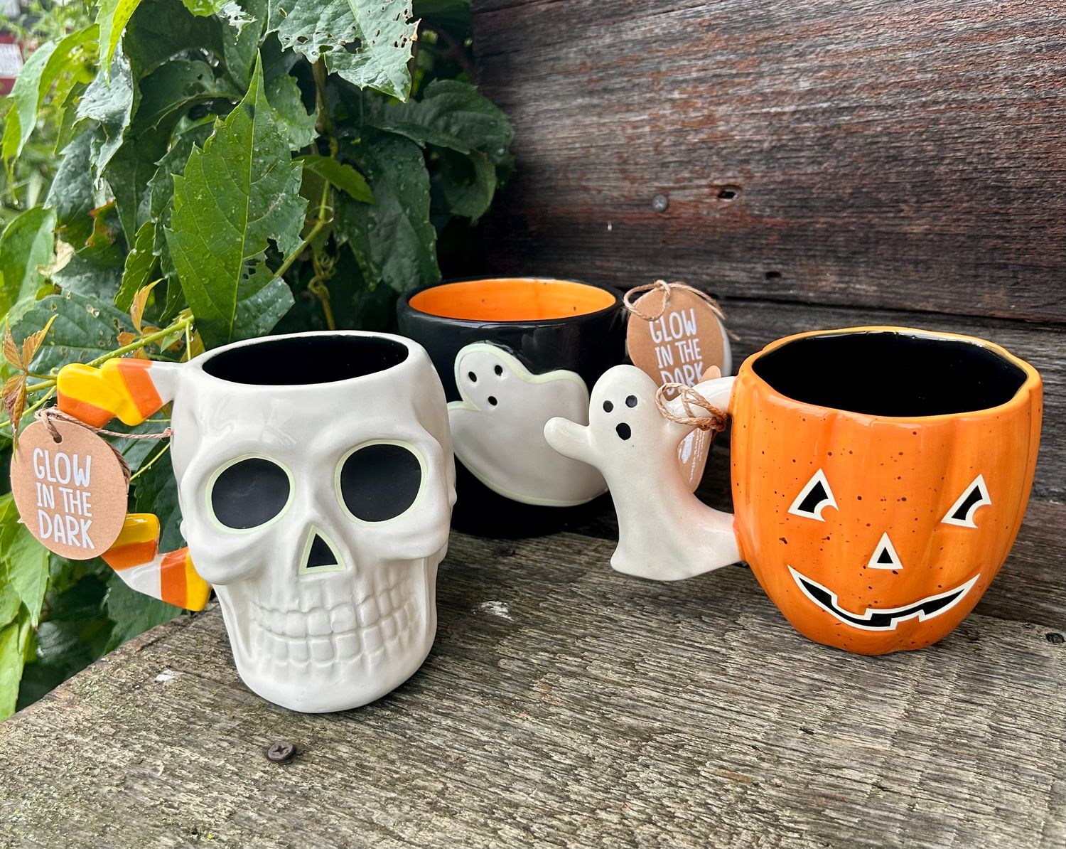 Glow In The Dark Halloween Mugs