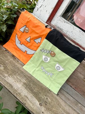 Glow-In-The-Dark Halloween Treat Bag