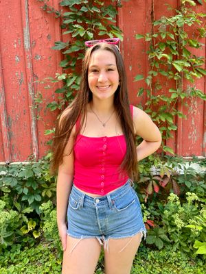 Ribbed Button Tank Top