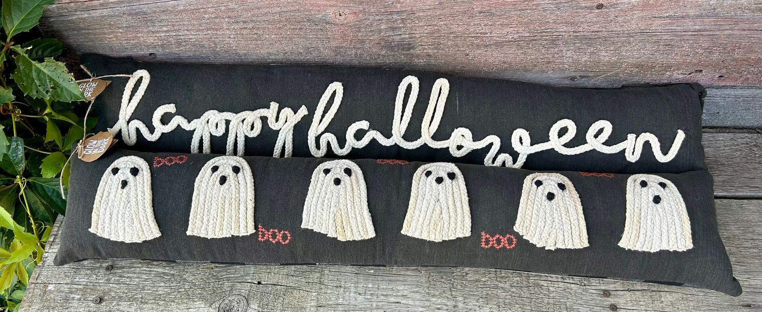 Glow In The Dark Halloween Pillow