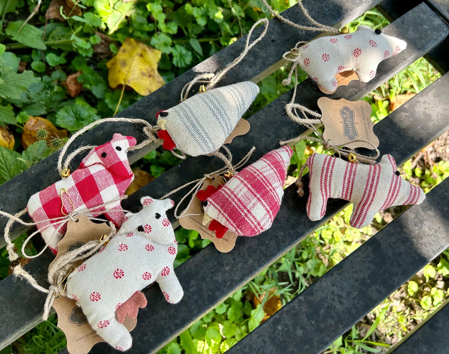 Farm Animal Fabric Ornament