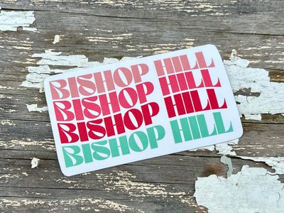 Bishop Hill Stickers