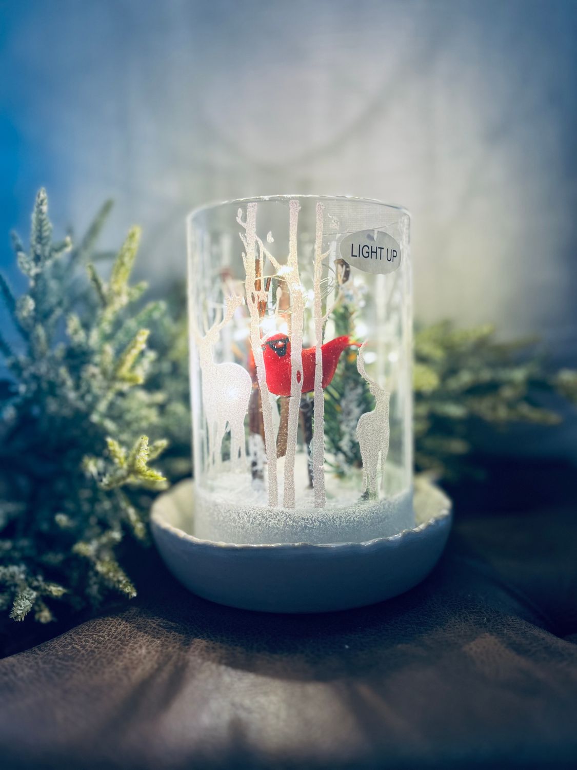 Christmas Cardinal Light Up Decor