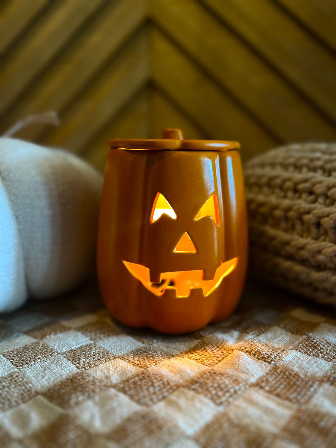 Canopy Illumination Fragrance Warmer Jack-O-Lantern