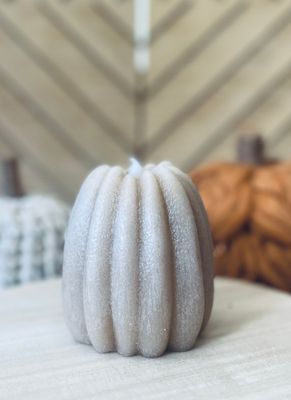 Flameless Pumpkin Candle