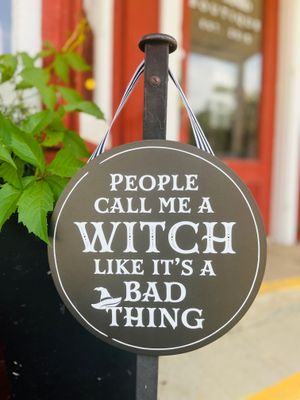 Halloween Welcome Sign