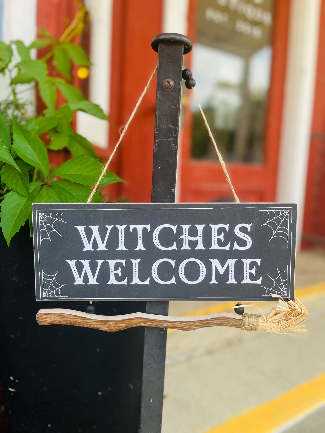 Witch Welcome Sign 