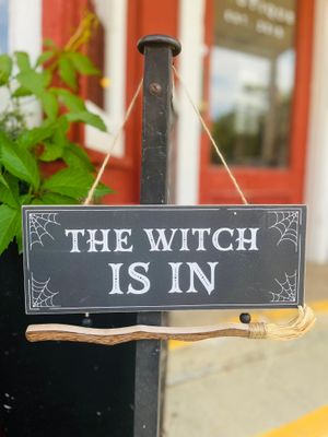 Witch Welcome Sign