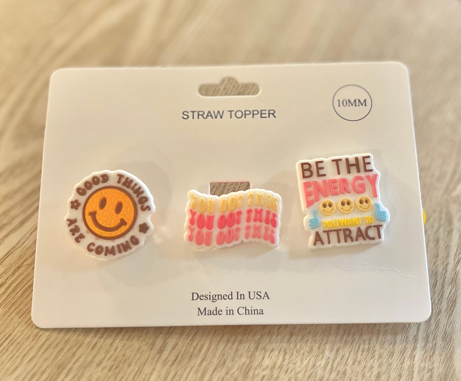 Straw Toppers 10mm
