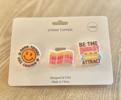Straw Toppers 10mm