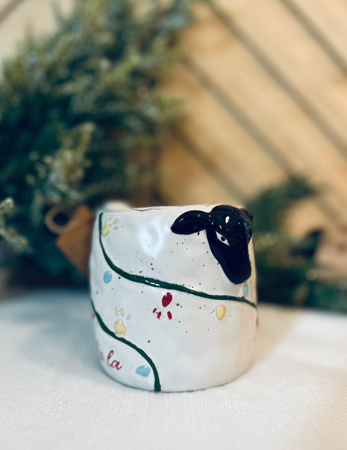 Farm Animal Xmas Mug