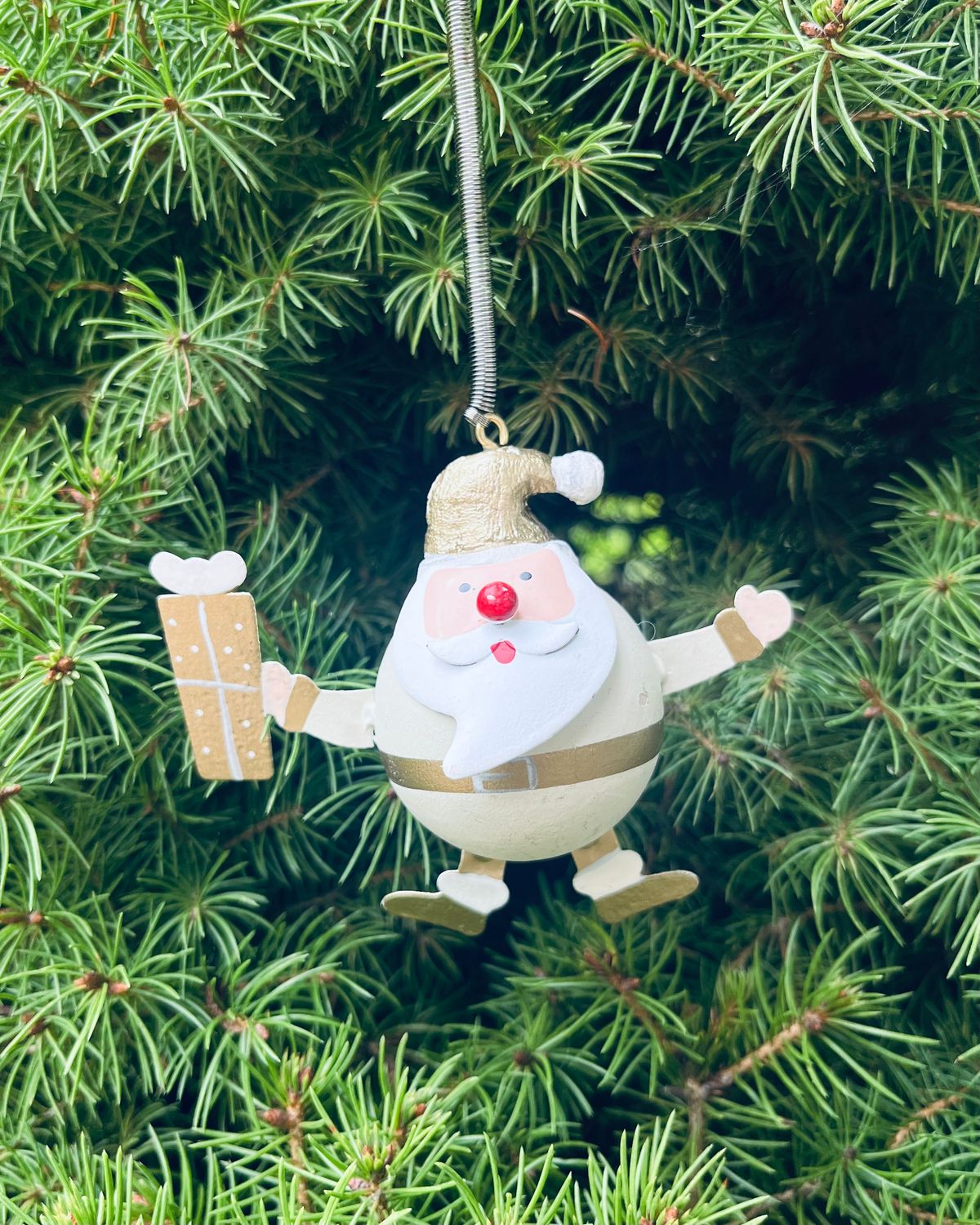 Santa Snowman Ornaments 