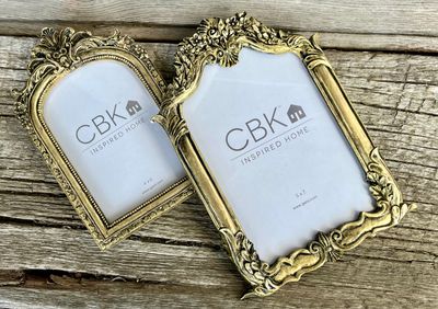 Rustic Gold Picture Frames