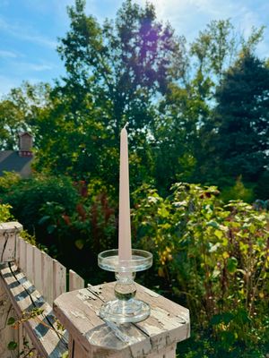 Glass Candle Holder