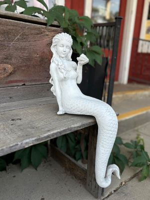 Ceramic Mermaid Shelf Sitter