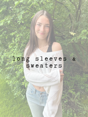 long sleeves &amp; sweaters