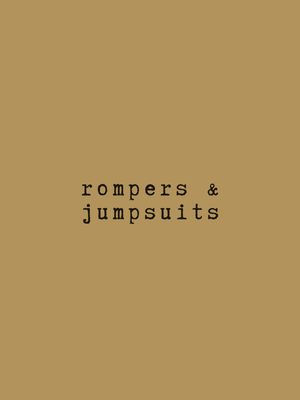 rompers &amp; jumpsuits