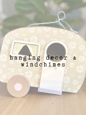 hanging decor &amp; windchimes