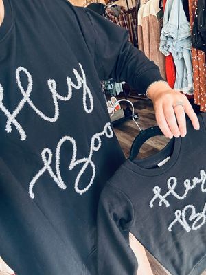 Hey Boo Sweatshirt 