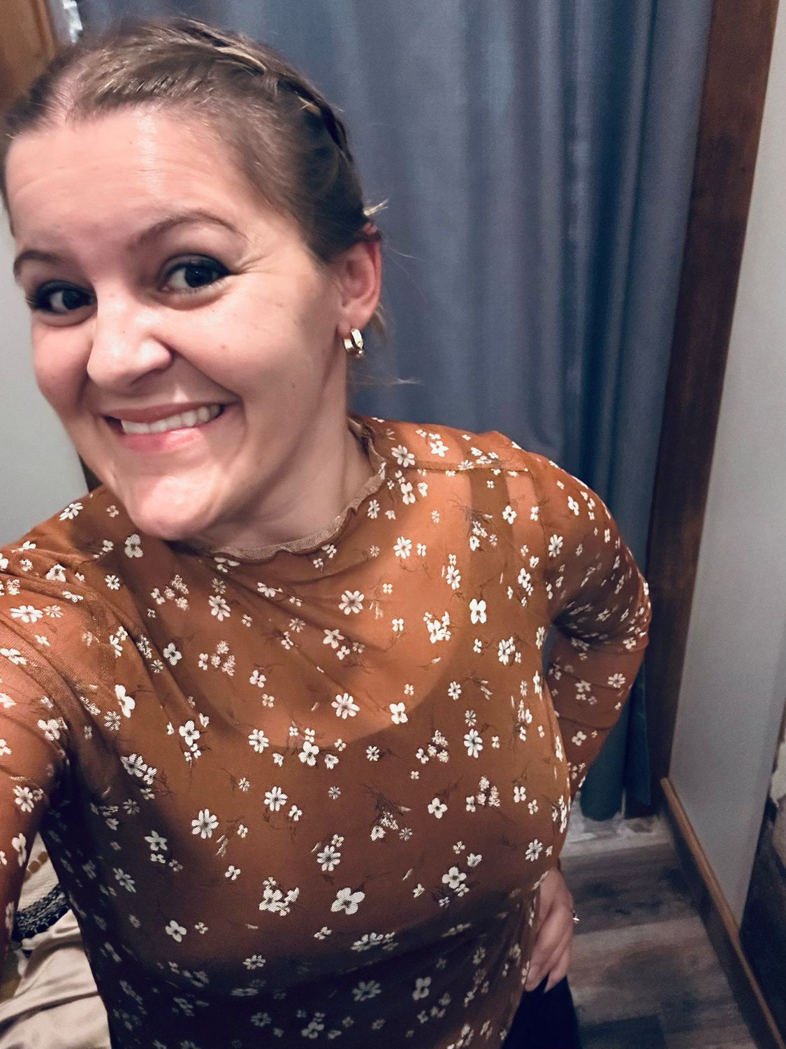 Mockneck Long Sleeve With Lace 
