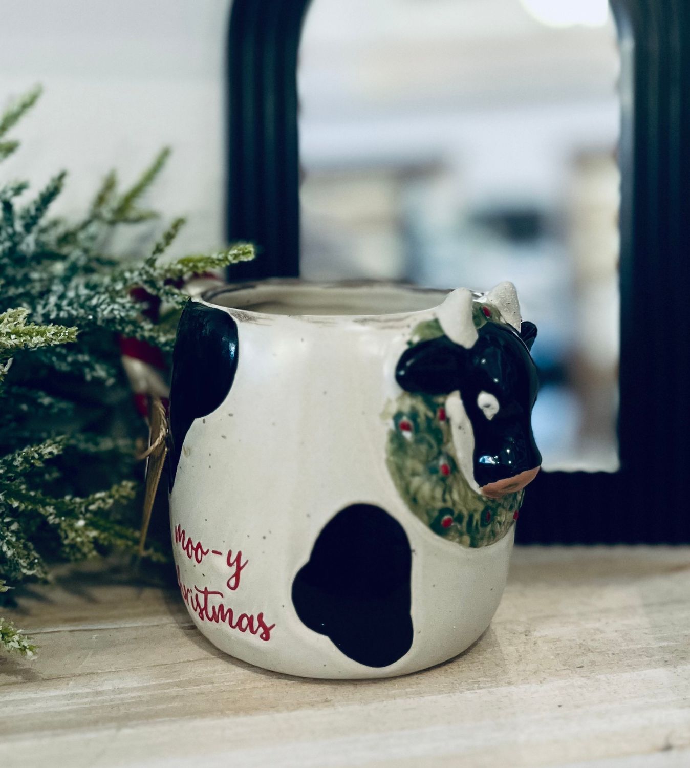 Cow Christmas Mug