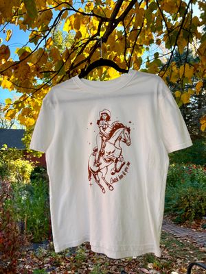 Catch Her If You Can White T-Shirt