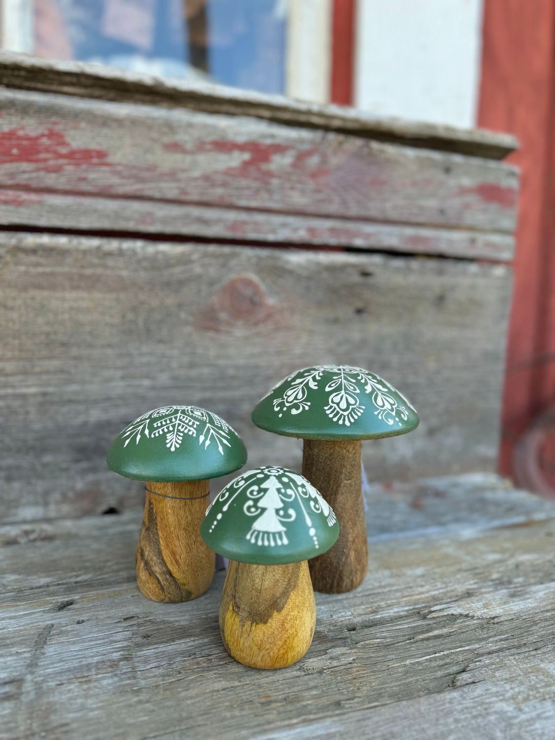 Hand Painted Mushroom 