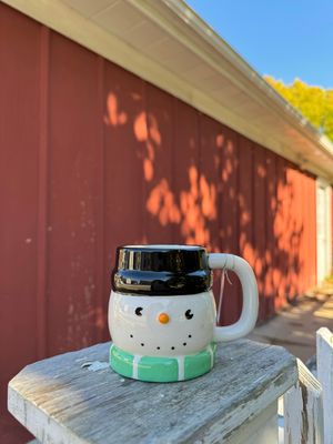 Snowman Mug Ceramic